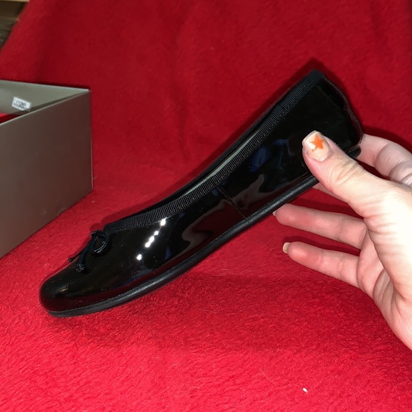 kids black  Patton flats - Picture 2 of 5